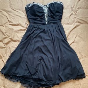 black homecoming dress